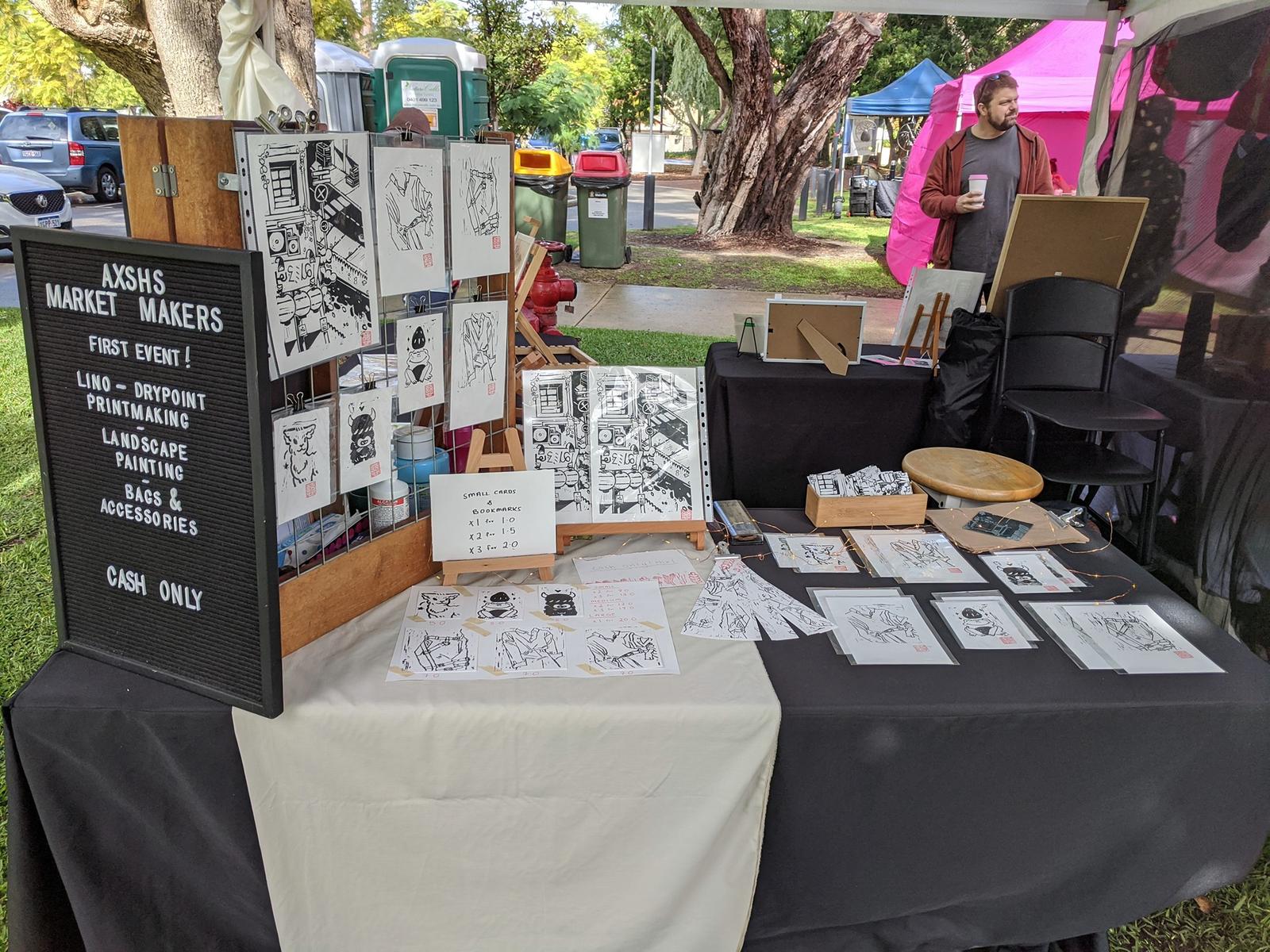 AX Market Makers - Printmaking