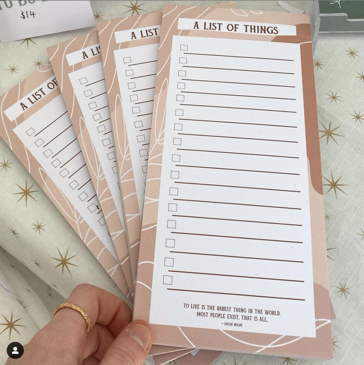 List Pads