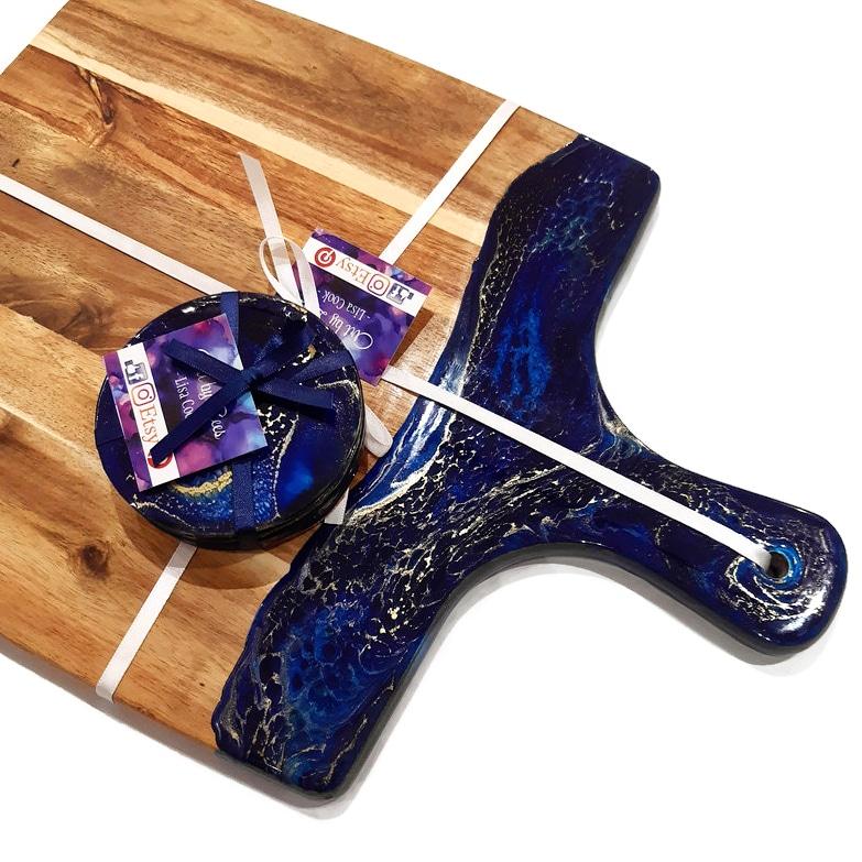 Resin cheese boards