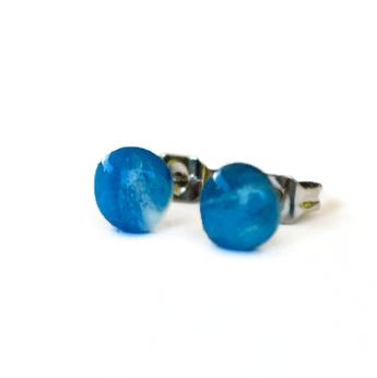 Resin studs made from the left Over drips of my cheese boards