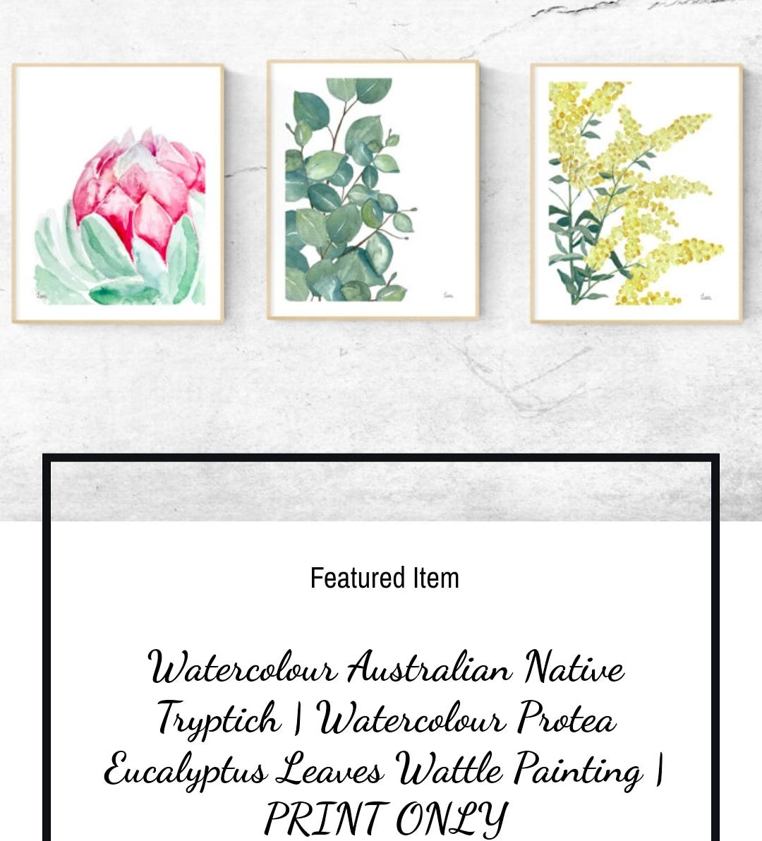 Watercolour prints