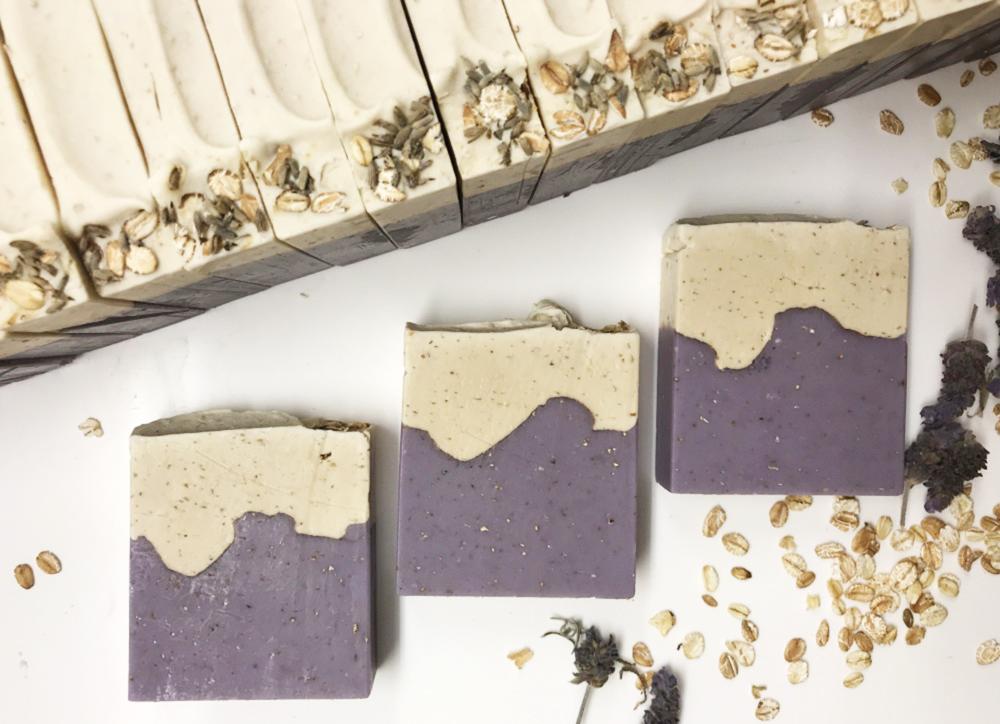 lavender oatmeal soap