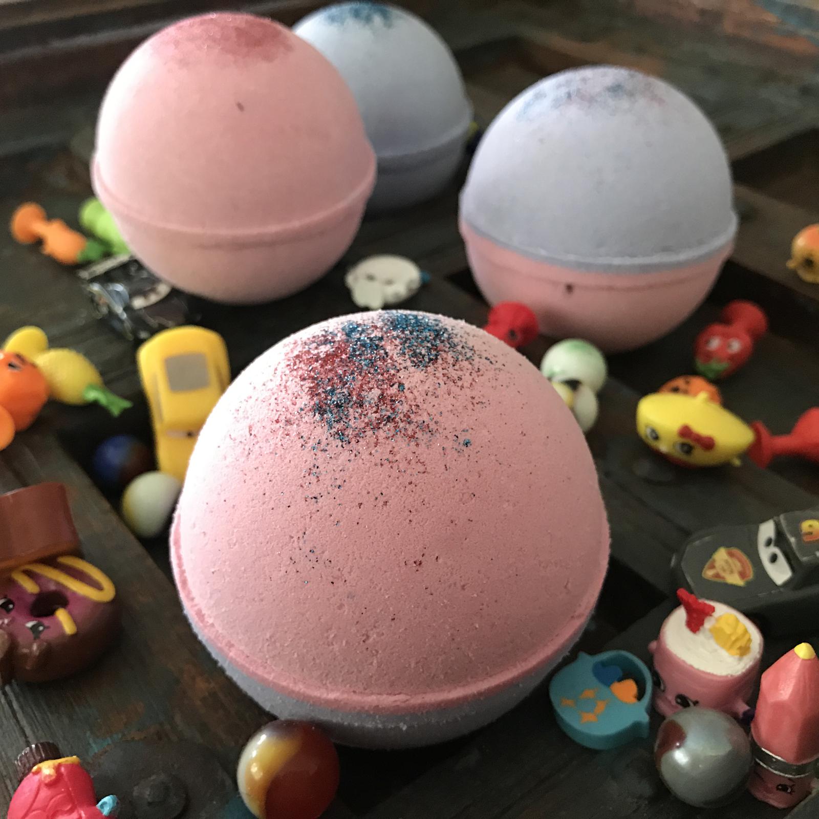 surprise bath bombs