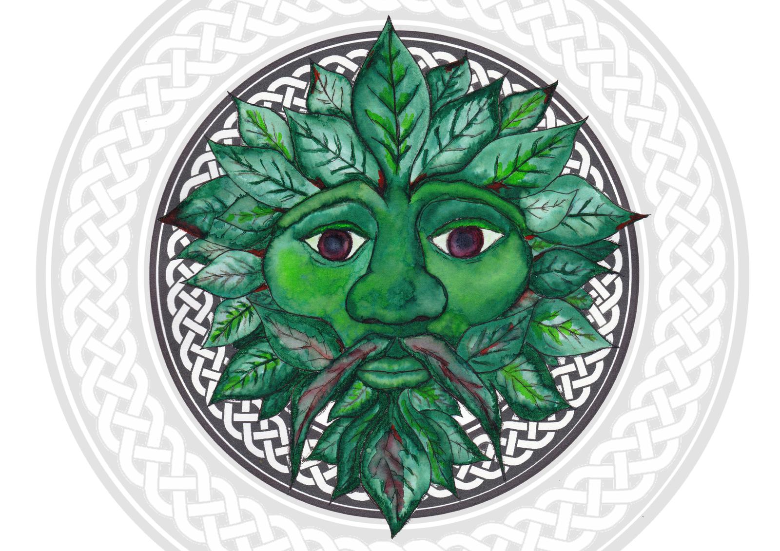Art Prints - Greenman
