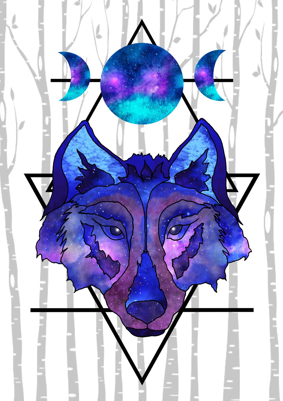 Art Prints - Wolf Moon