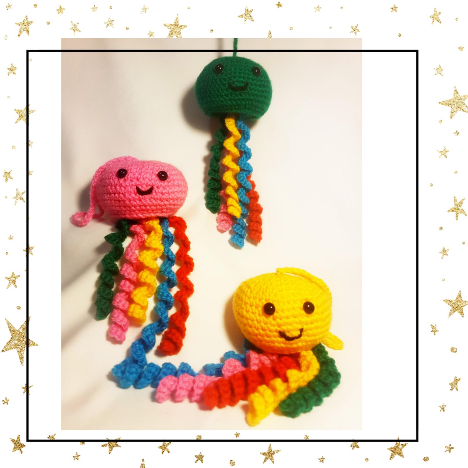 Crochet Jellyfish Plushie