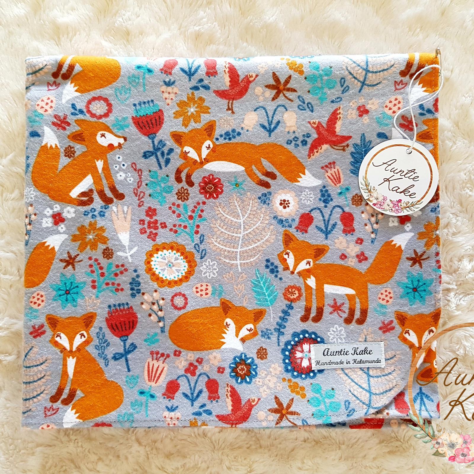 Flannelette baby wrap