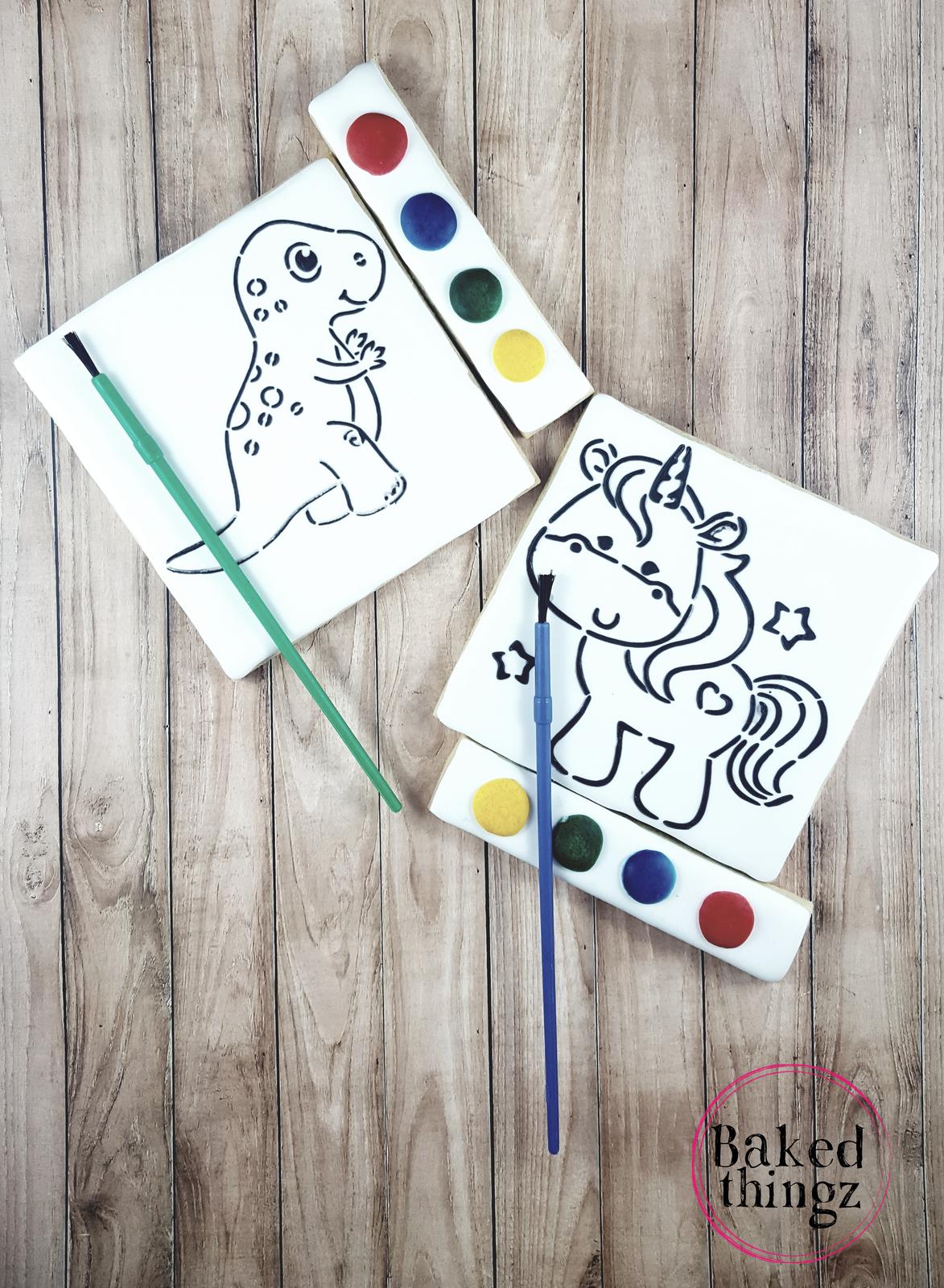 Paint Your Own (PYO) cookies