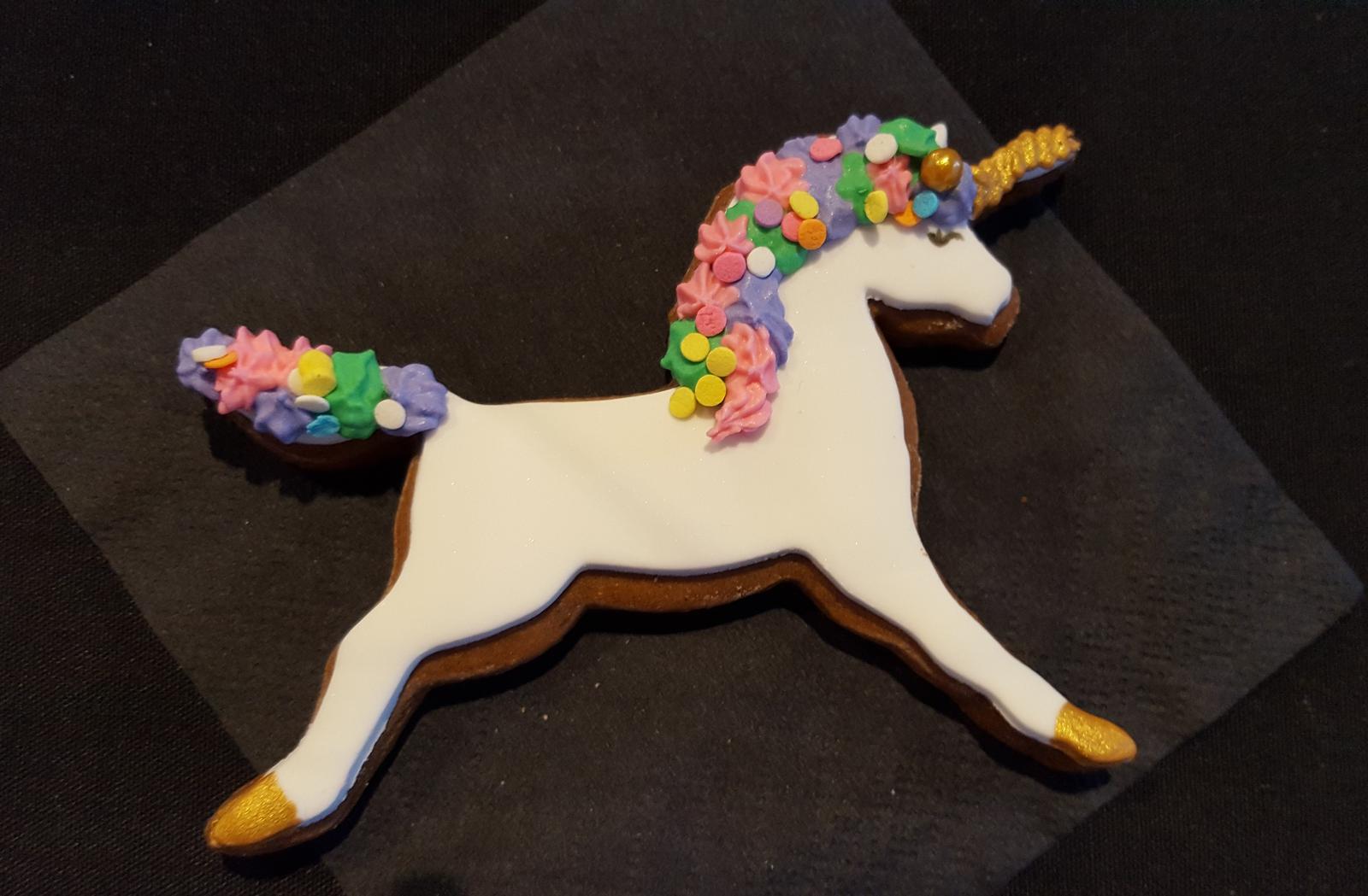 Gingerbread unicorn