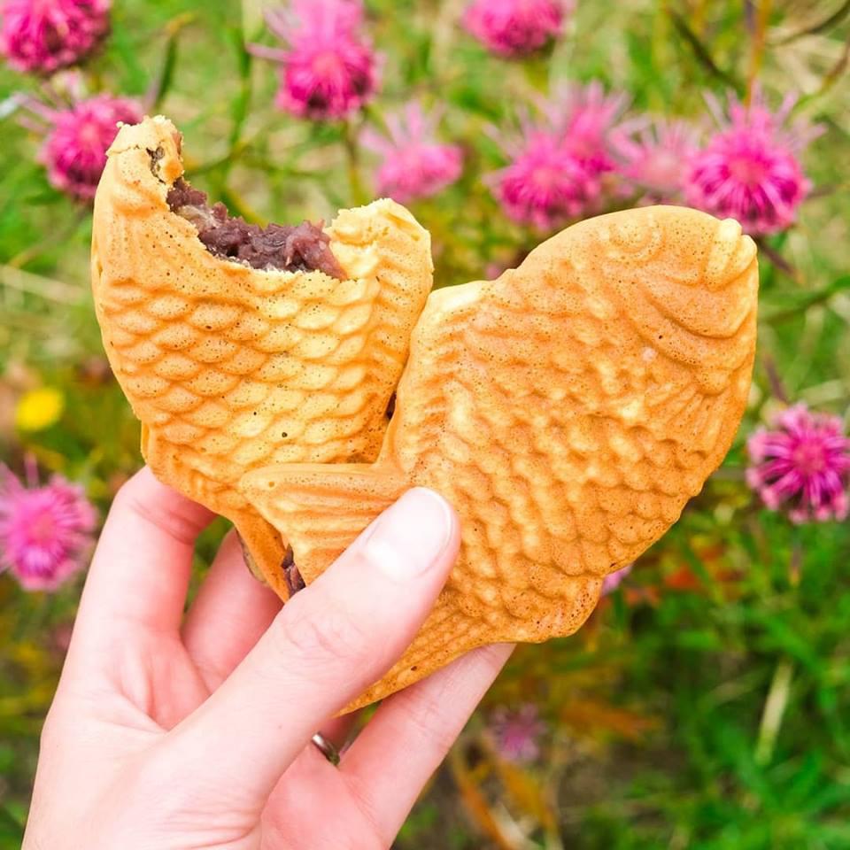 Adzuki red bean Taiyaki