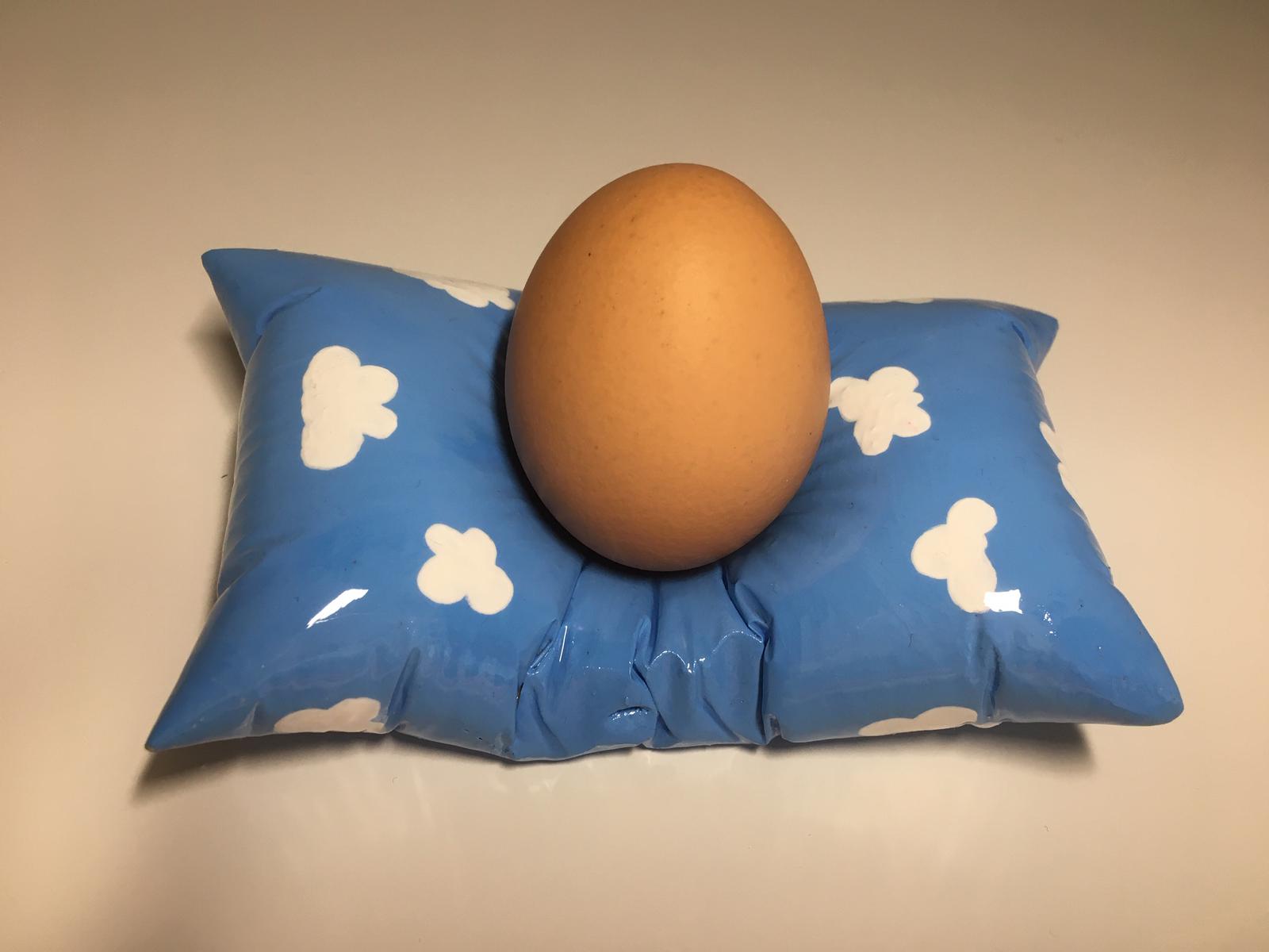 Blue pillow