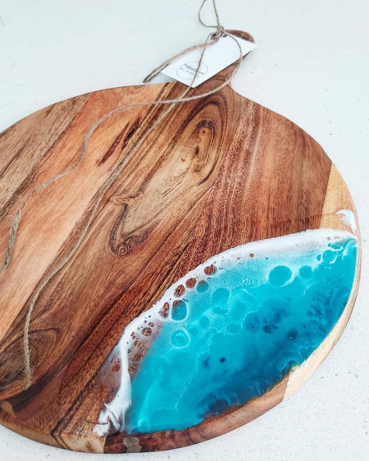 Hand crafted serving boards