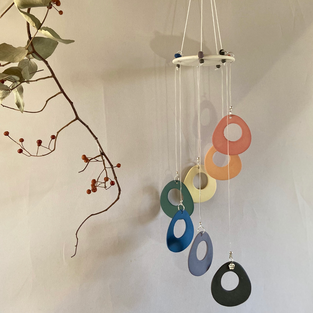 Prcelain wind chime