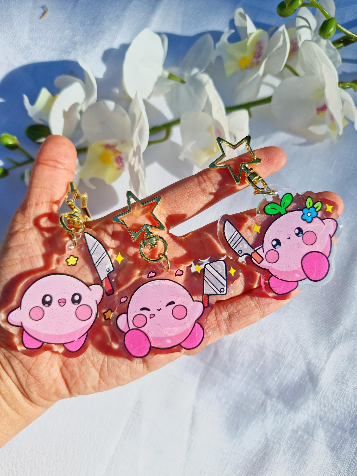 Featuring my Kirby keychain
