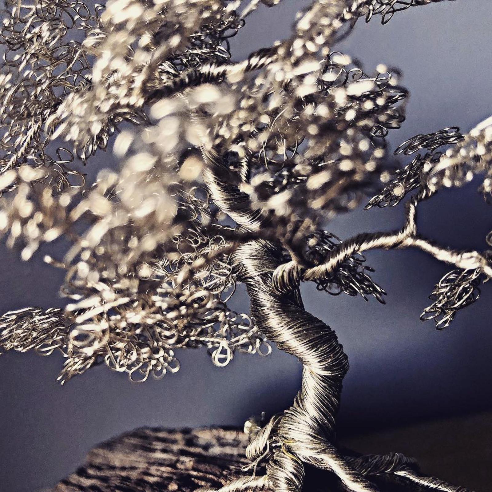 Wire Bonsai Sculpture