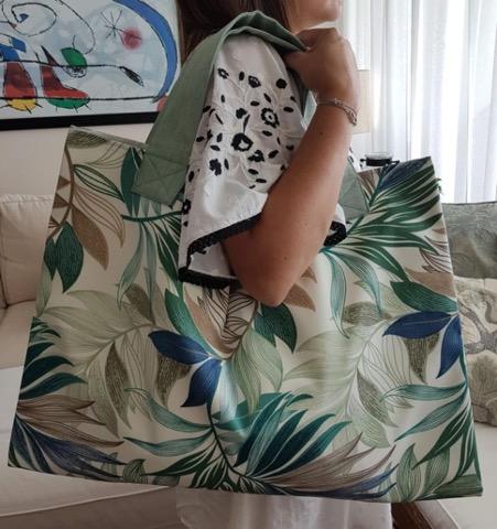 Hand made beach bags by Blossom and Bee Boutique