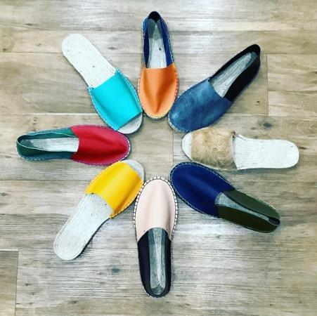 Hand made Espadrilles by Blossom and Bee Boutique