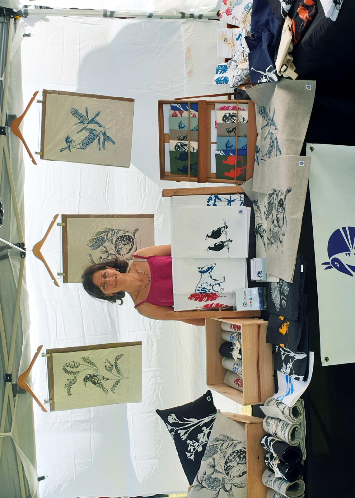 Blue Armadillo Design stall