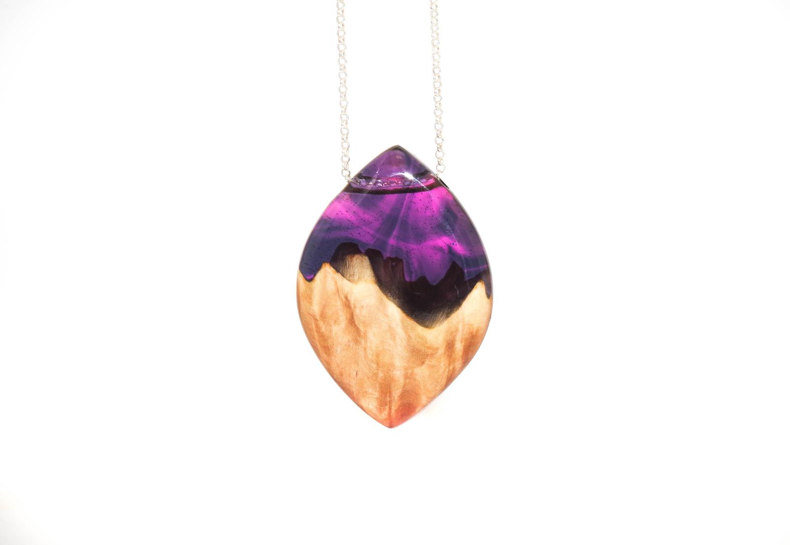 Burl pendant
