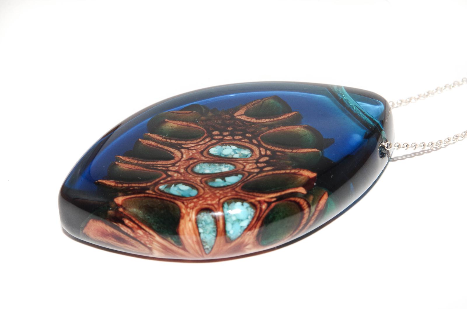 Turquoise inlay