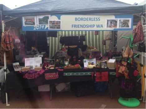 BFWA selling handicrafts