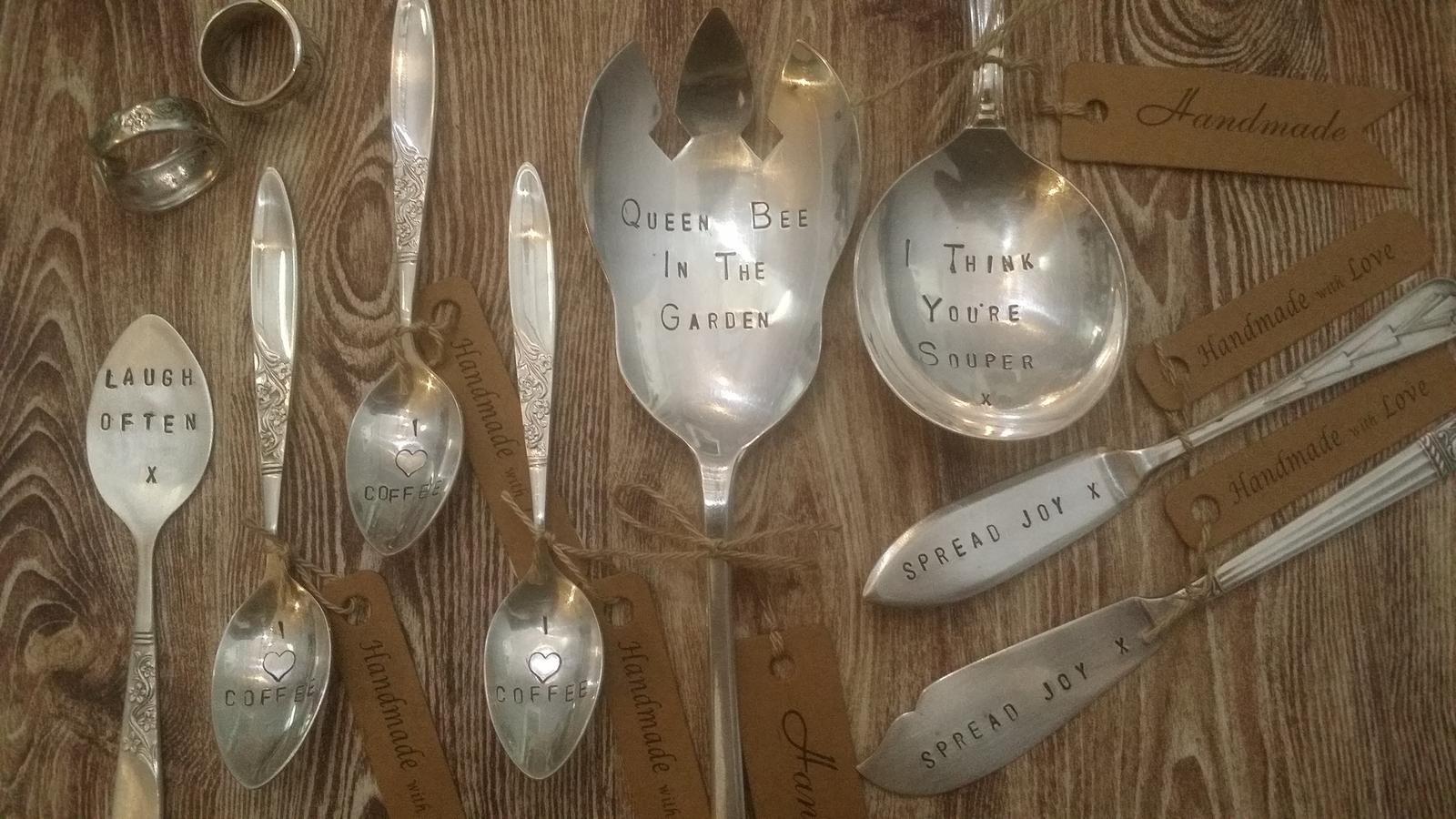 Vintage Hand Stamped Cutlery