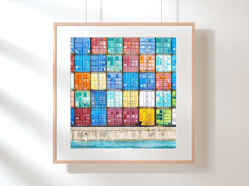 Fremantle Shipping Containers - Art Print