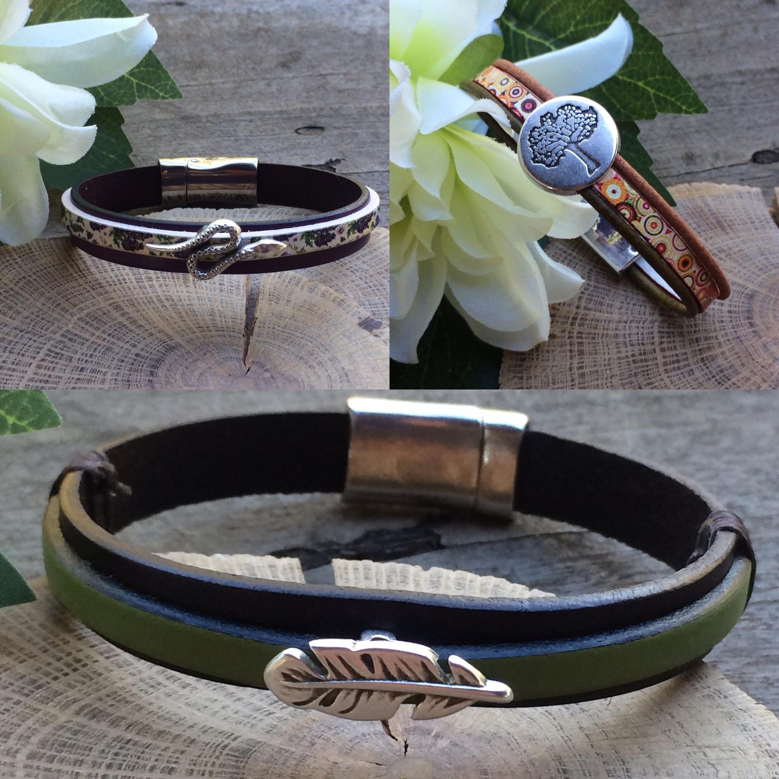 Leather jewellery