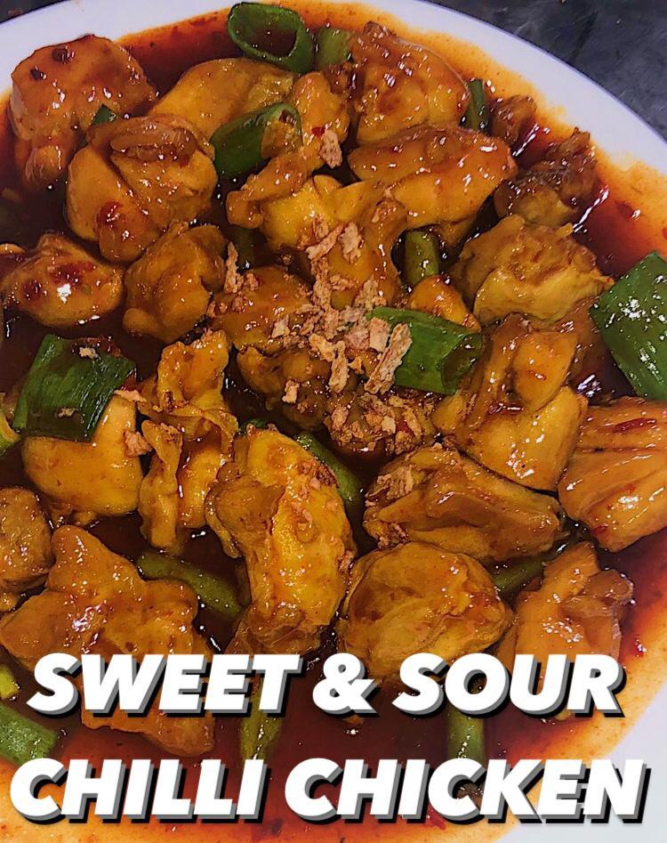 Sweet Sour Chilli Chicken