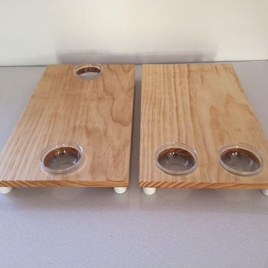 Serving Board - 2 bowl