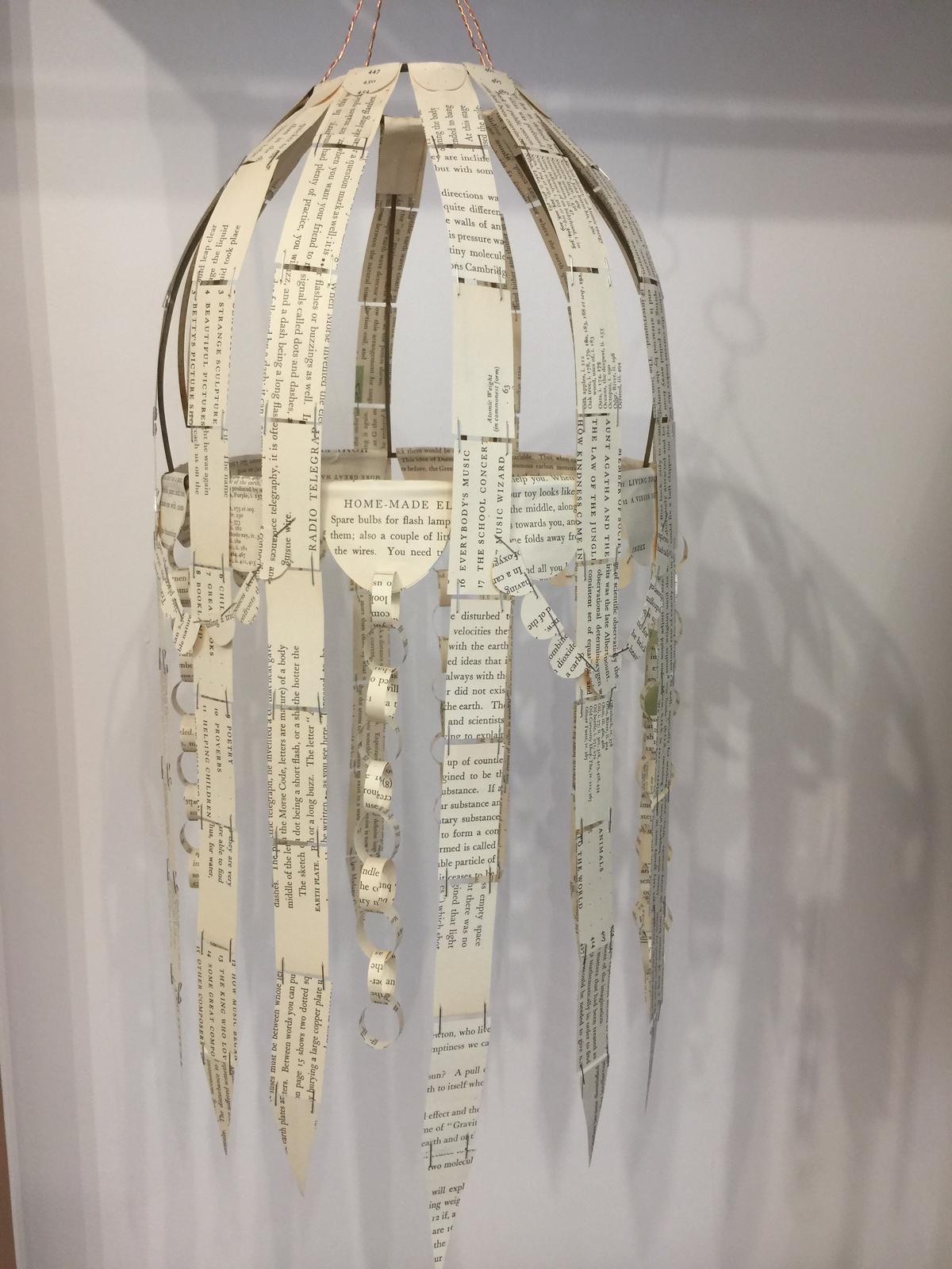 Paper Chandeliers