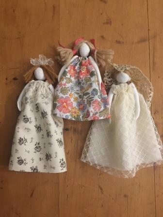Miniature Clay Dolls
