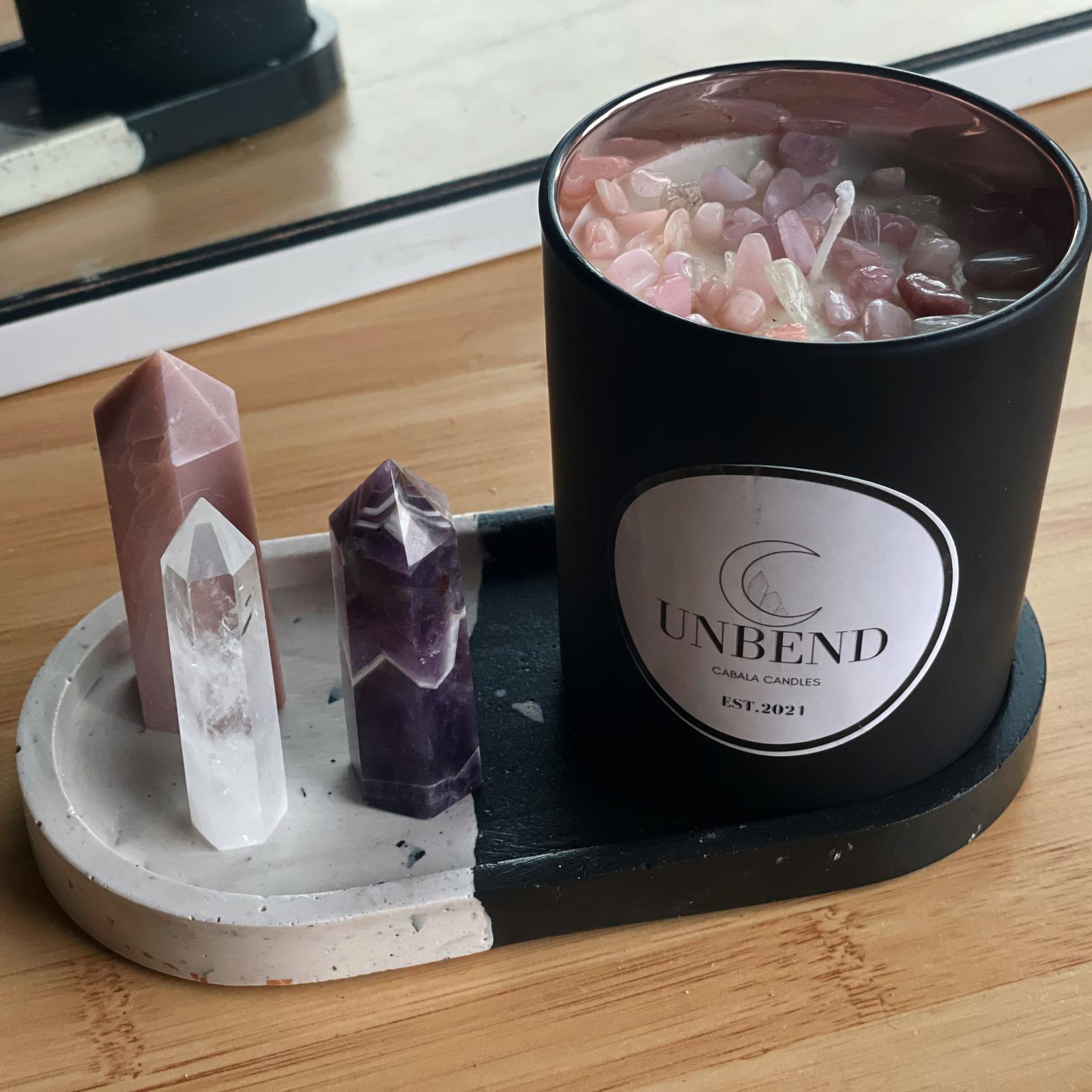 Unbend-Crystal Candle