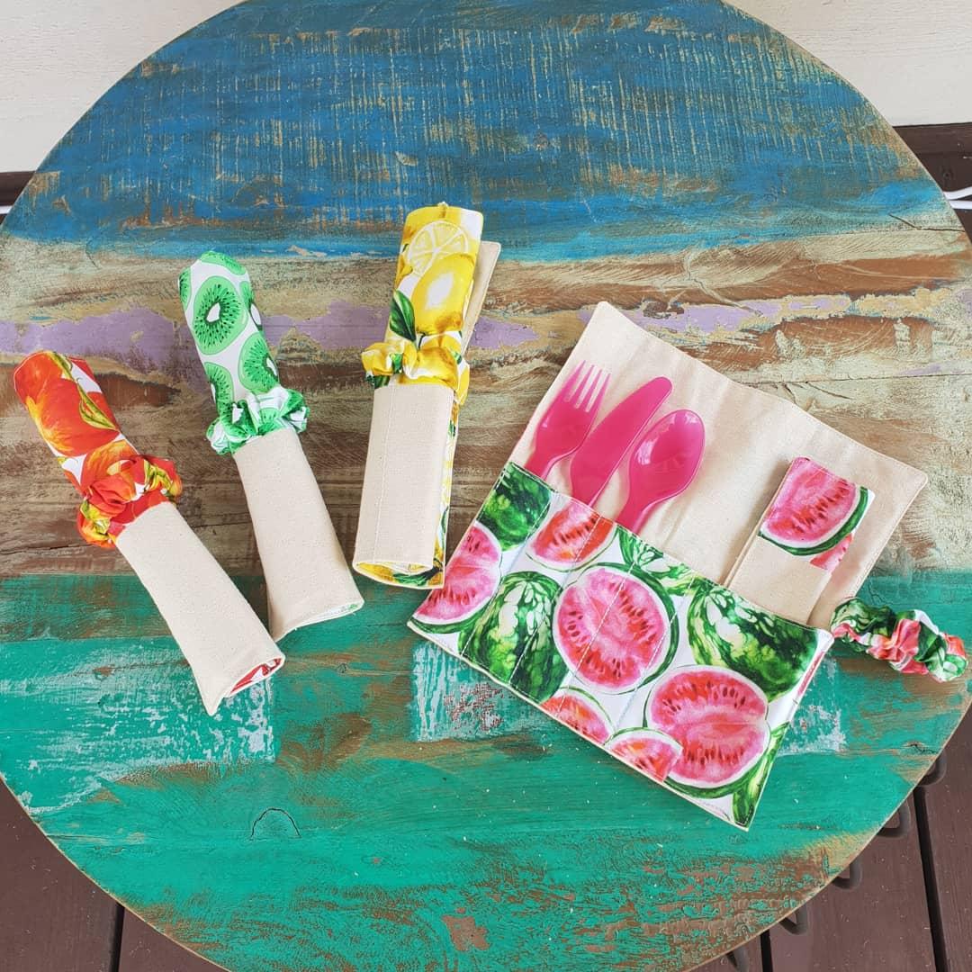 Kids Cutlery Rolls