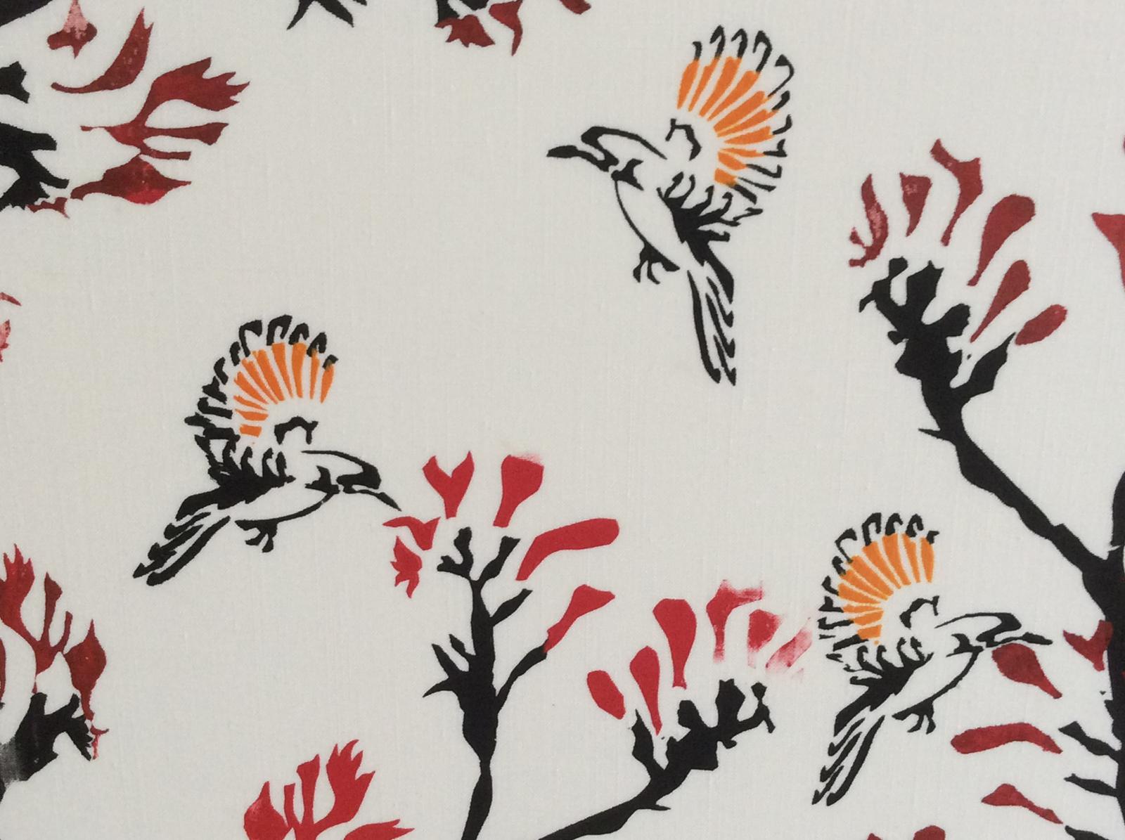 Honeyeaters and Kangaroo Paw