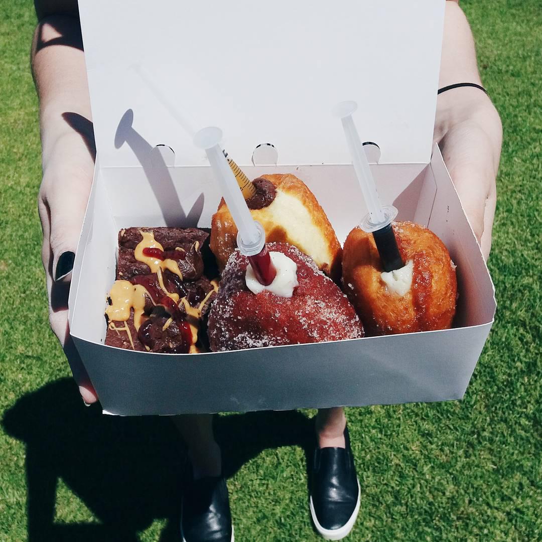 vegan donuts and brownies