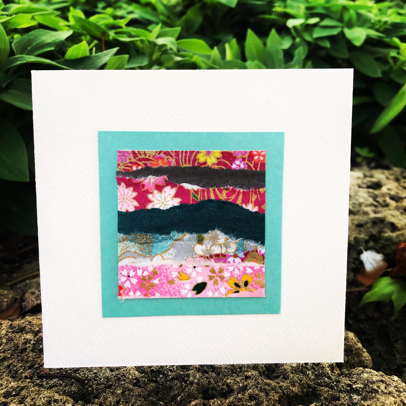 Handmade gift card