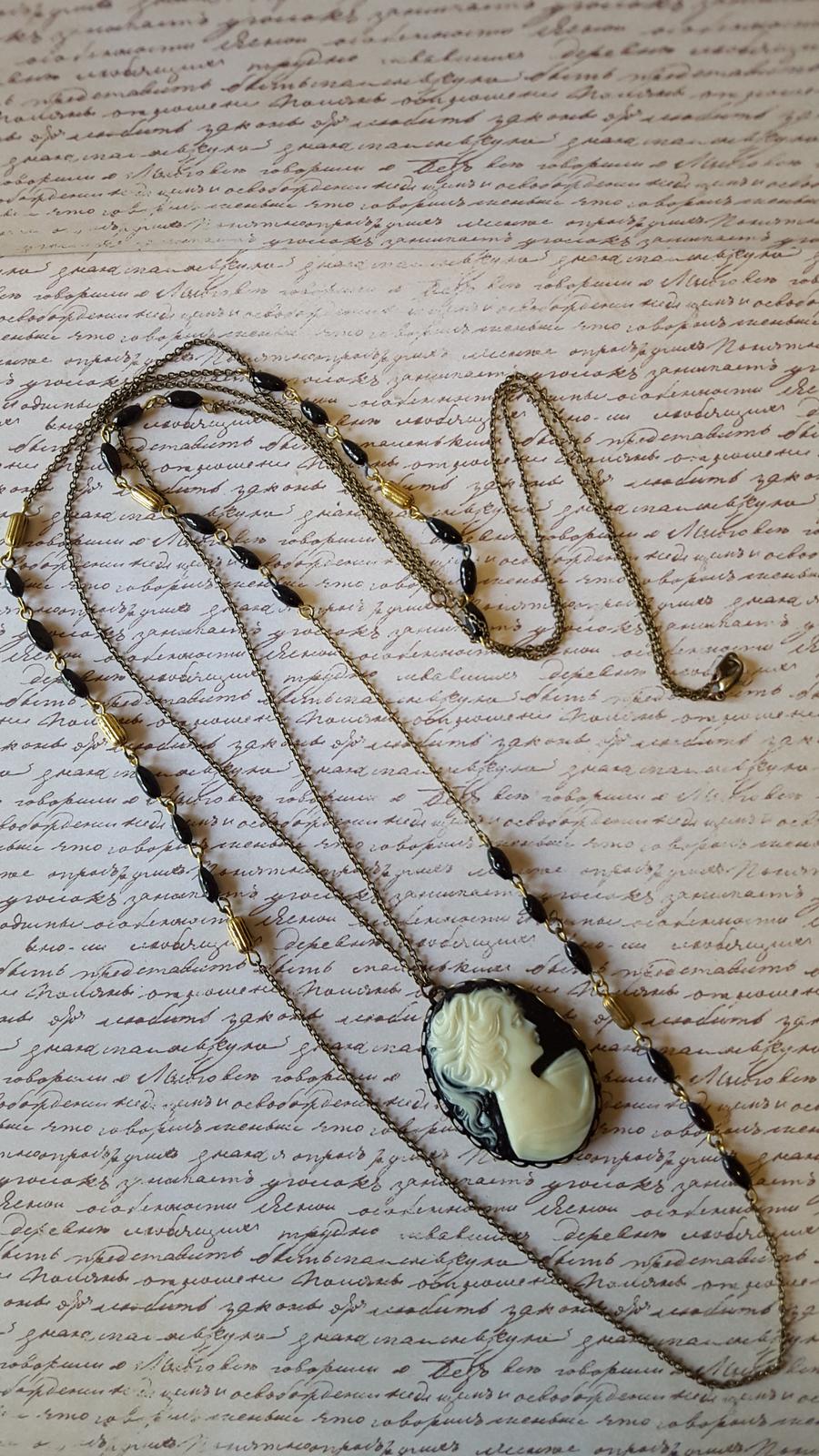 Layered Cameo Necklace