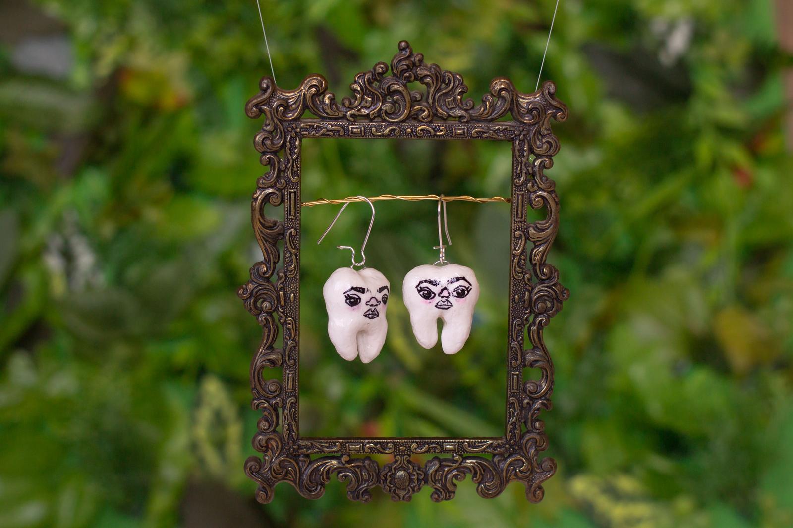 Teeth Earrings