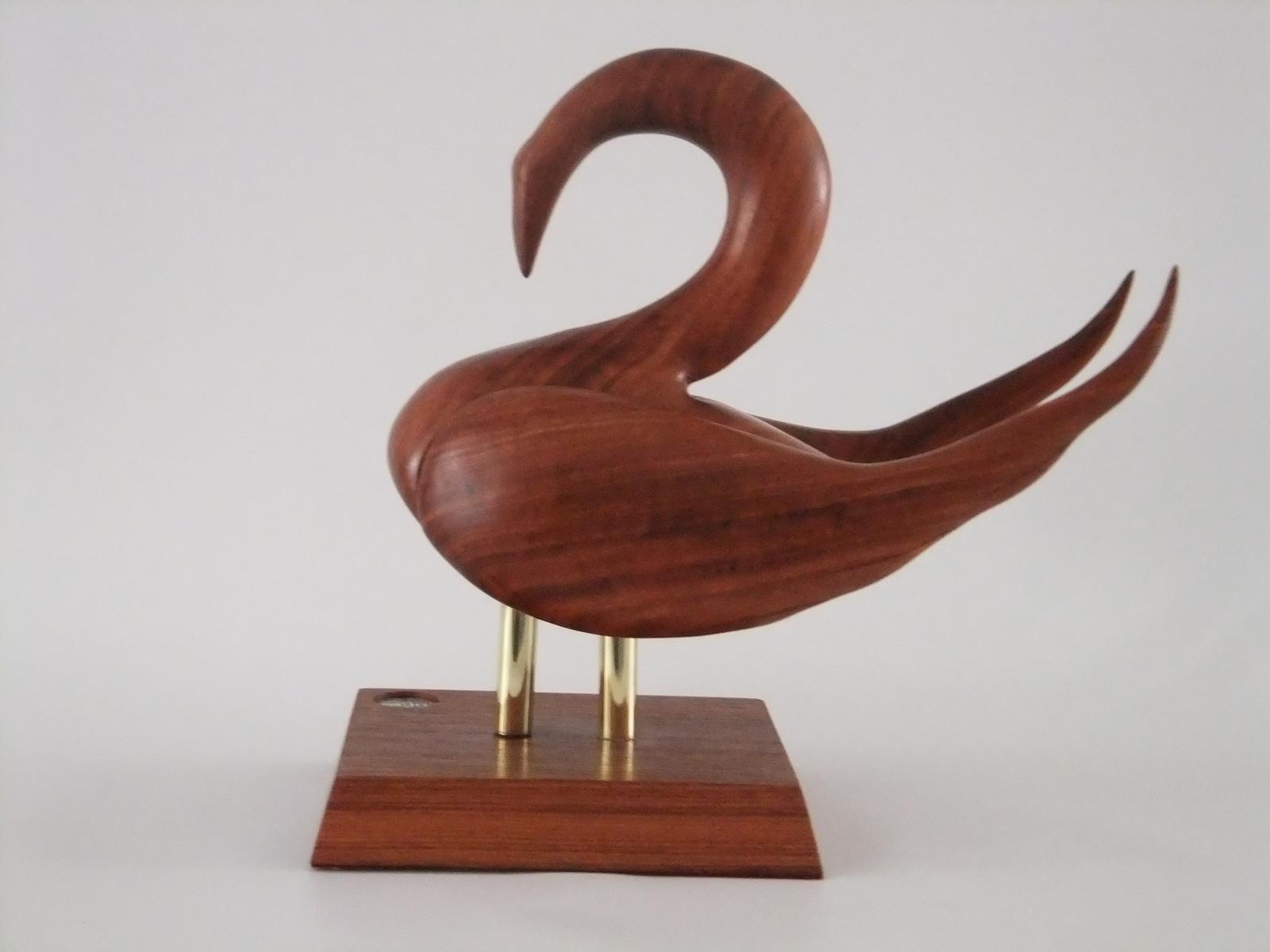 Carved Swan