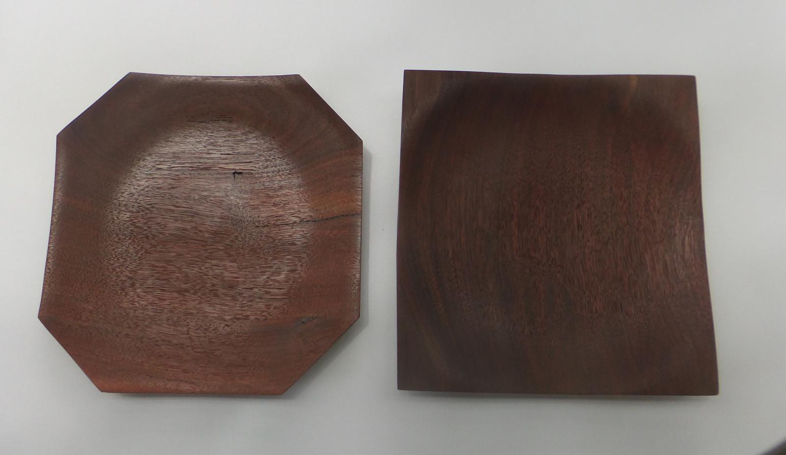 Turned platters - diferent shape from standard round.