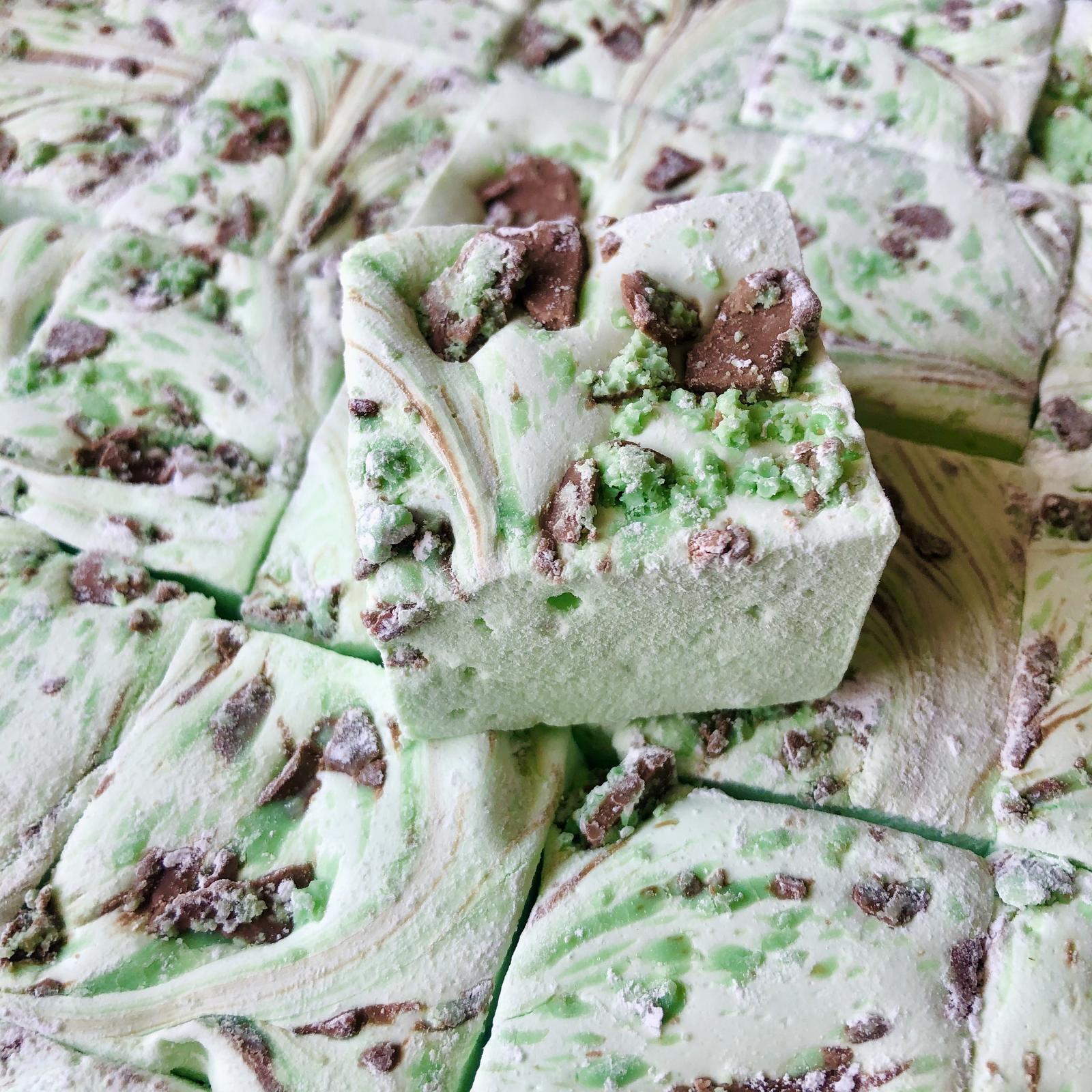 Mint Chocolate Marshmallows