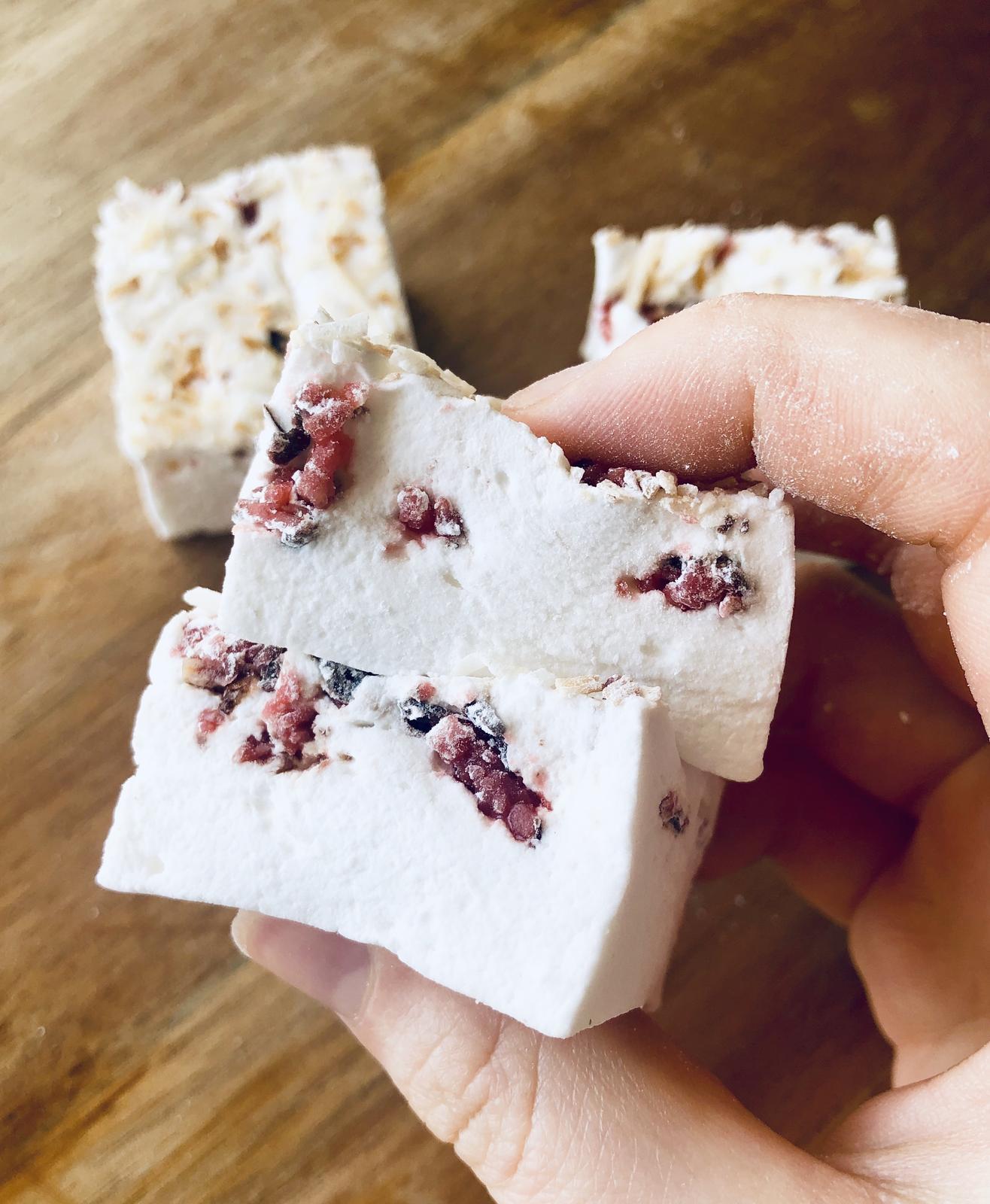 Choc Cherry Coconut Marshmallow