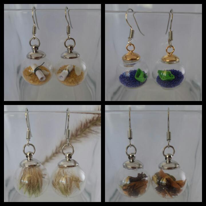 Bottle earrings
