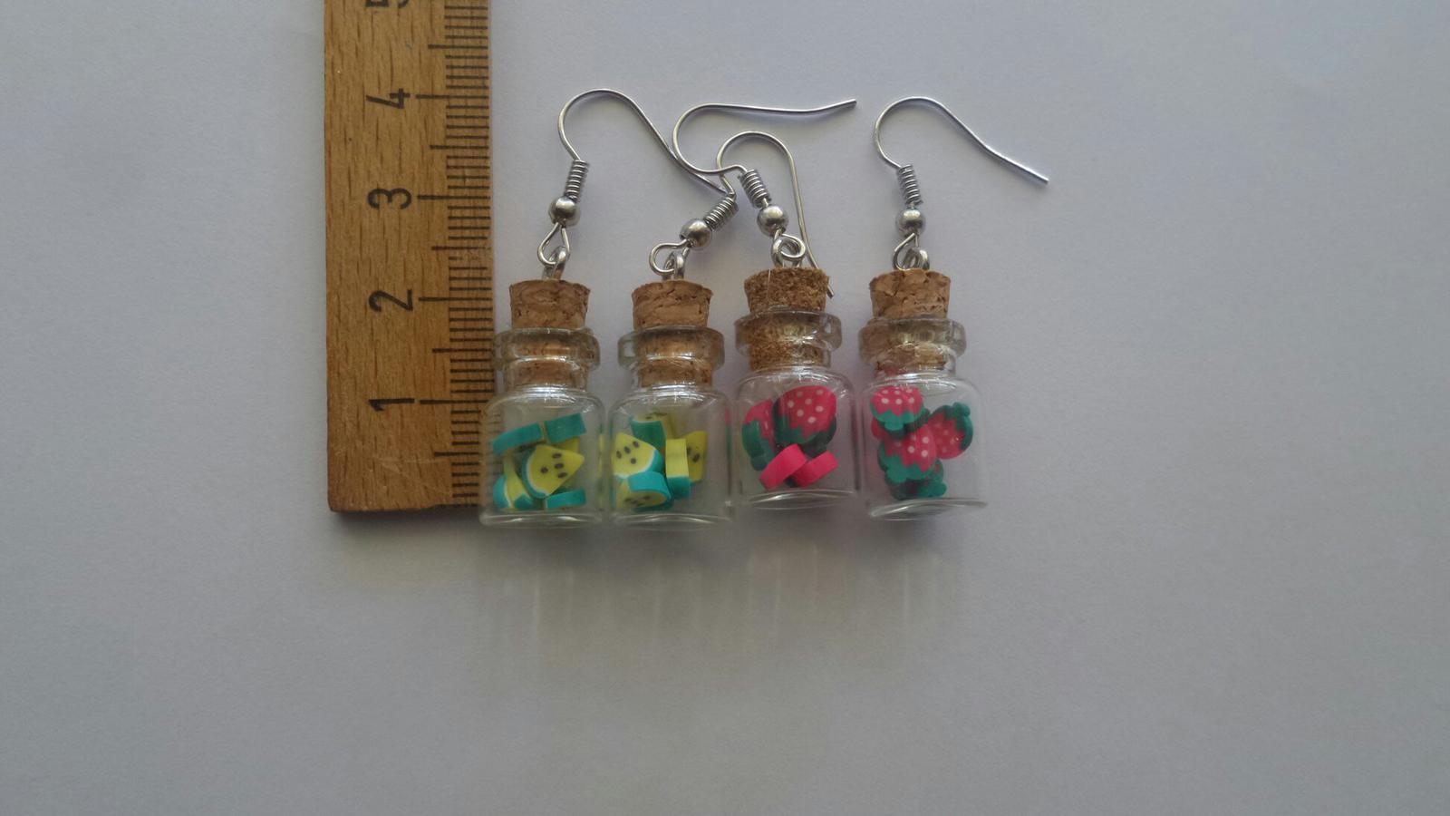 Bottle earrings