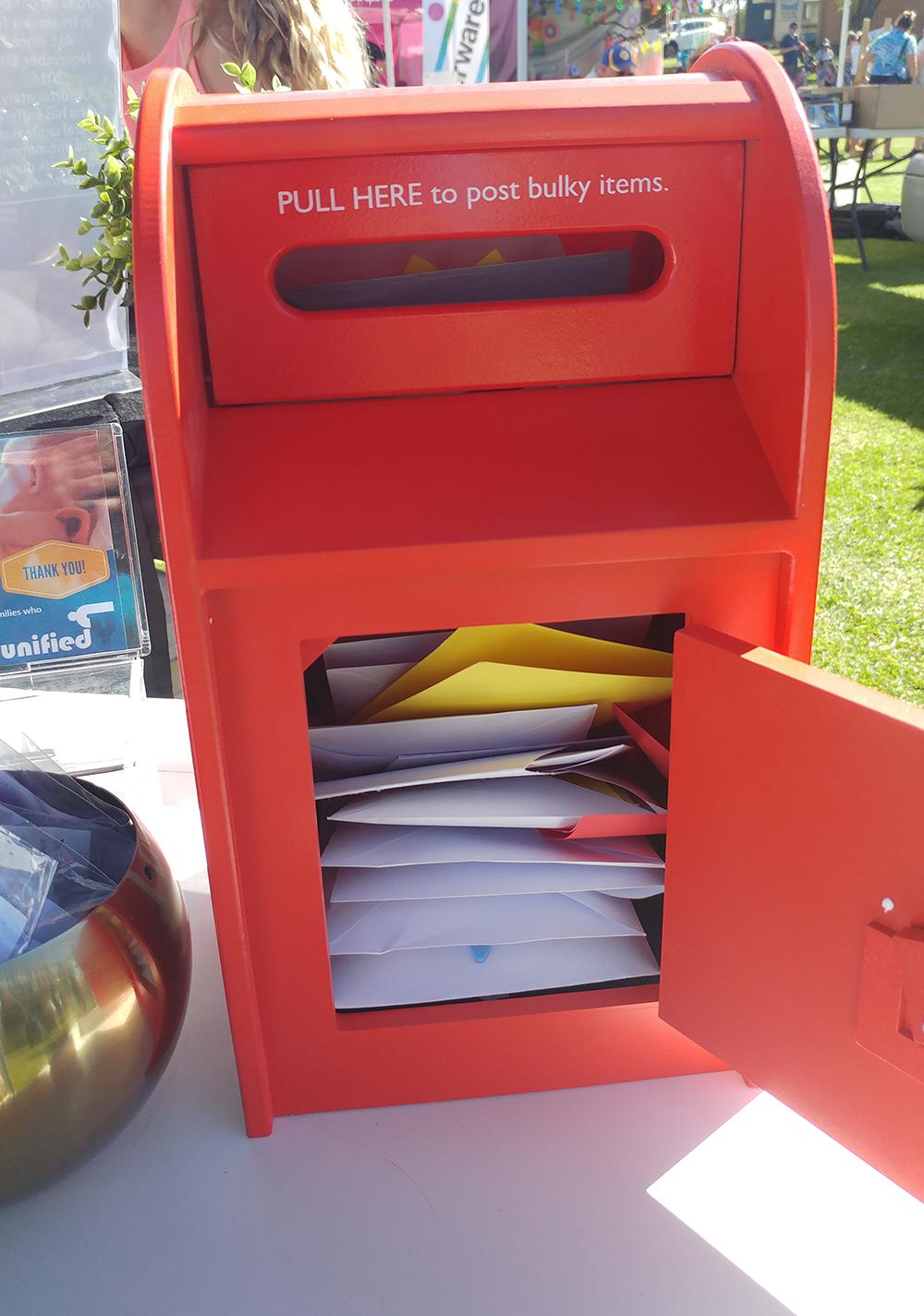 Little red mailbox