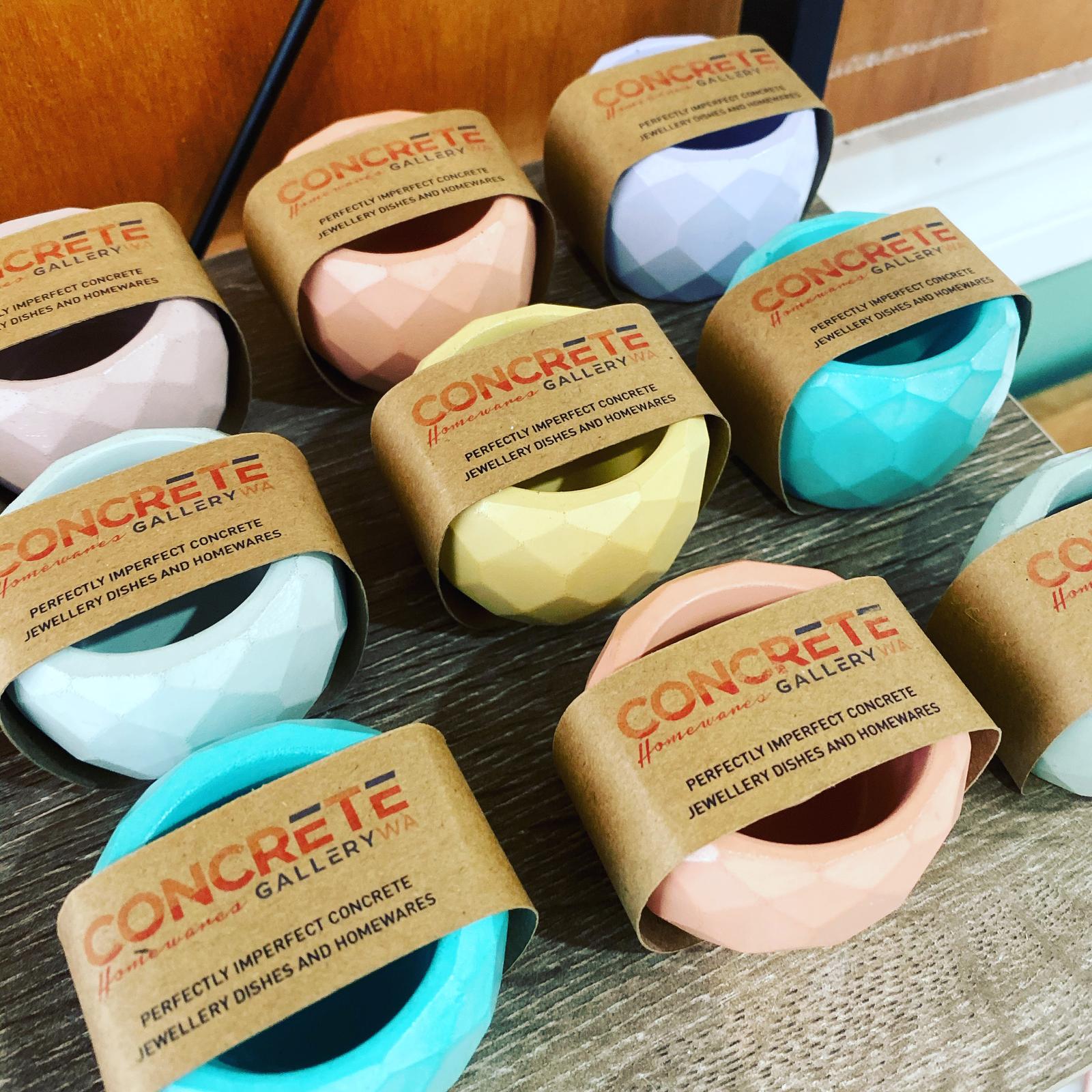 Concrete Jewellery Holders
