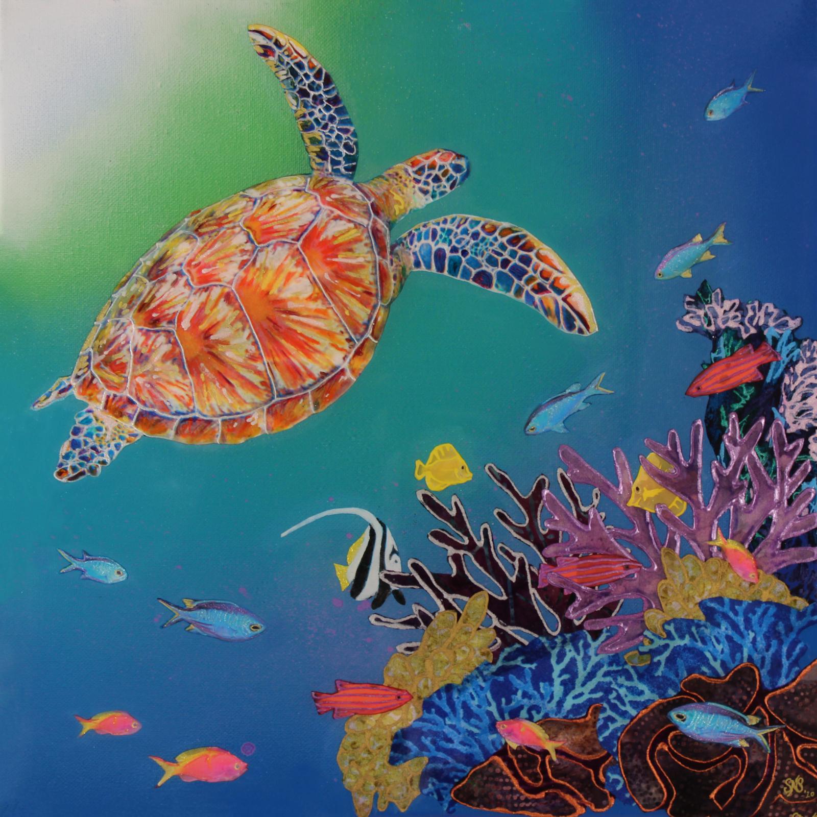 Sunlit Turtle
