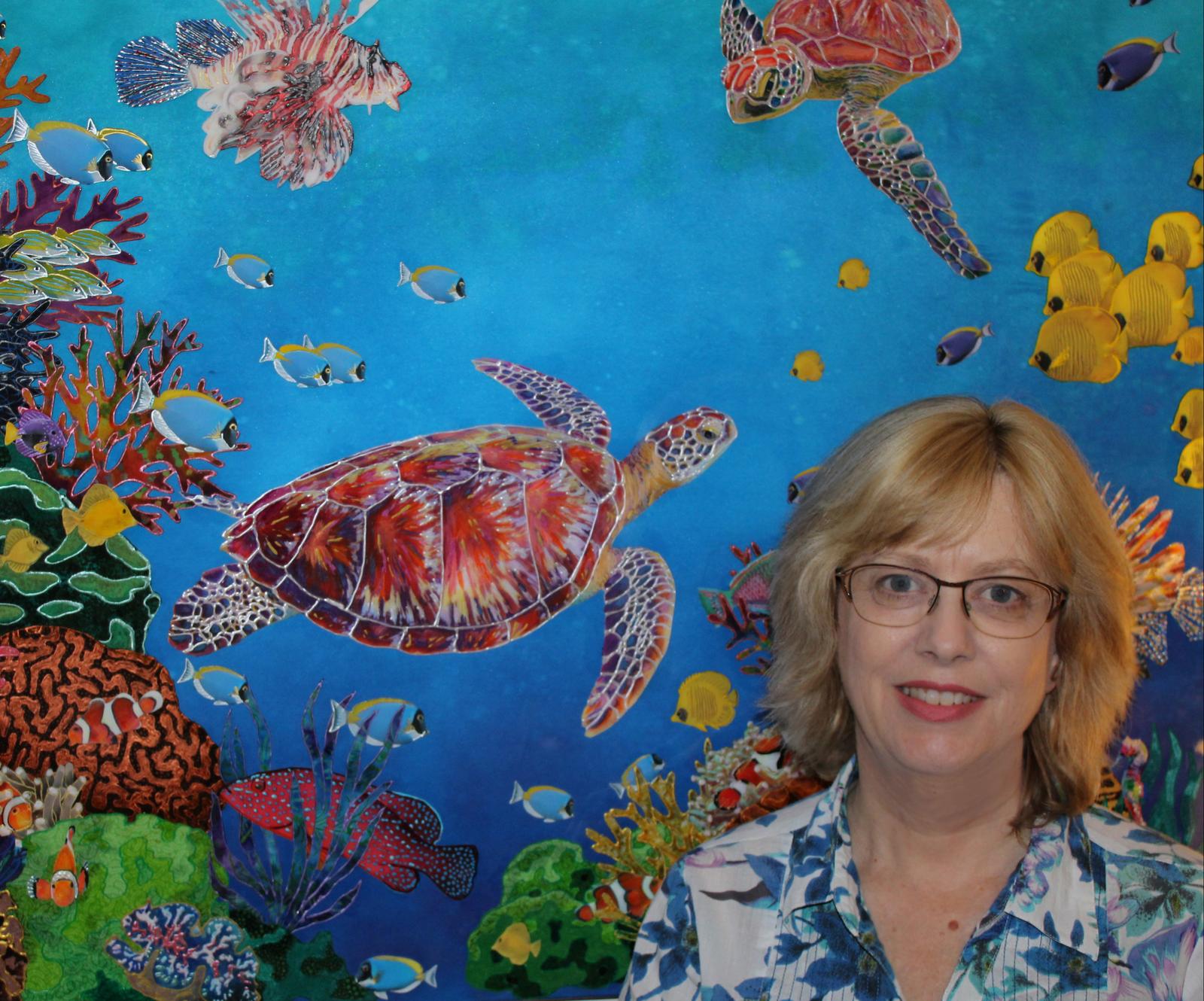 Susan with Lazy Turtles