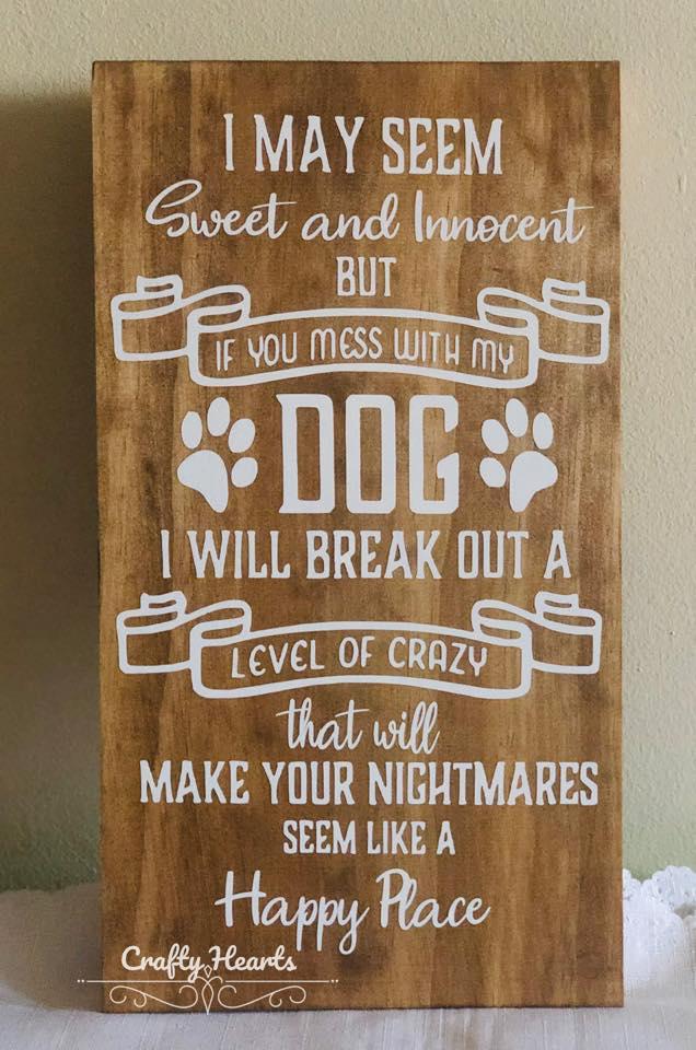 Pet sign